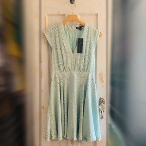 French Connection Memphis Spray Cap Sleeve Dress